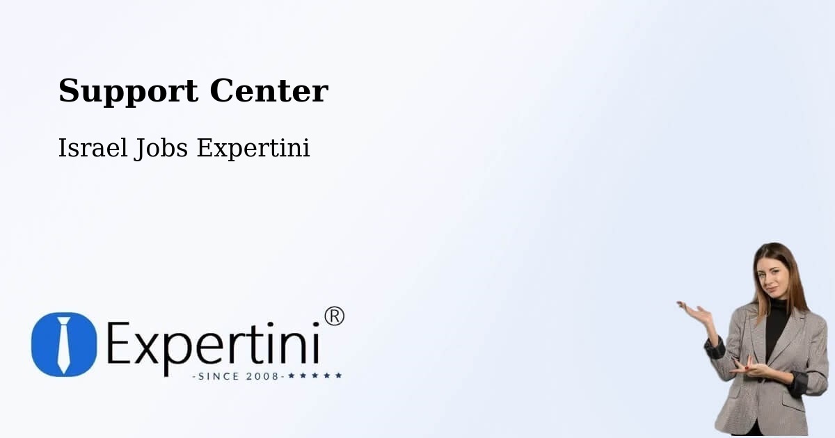 Support Services – Kfar Saba - Israel Jobs Expertini